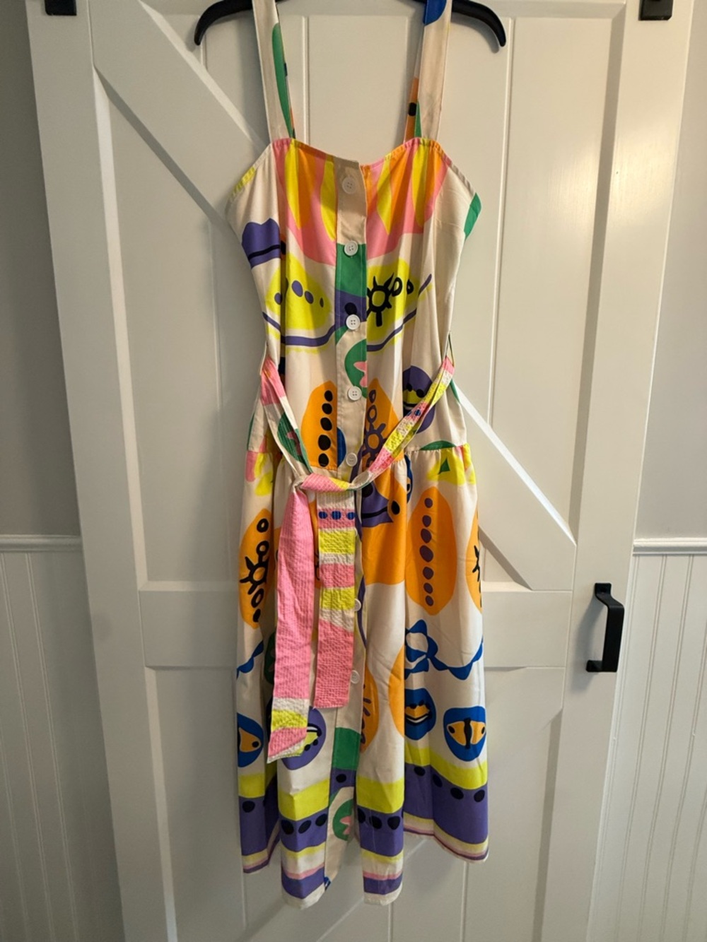 Sunday Up Multicolor dress - Pink, Yellow, Orange